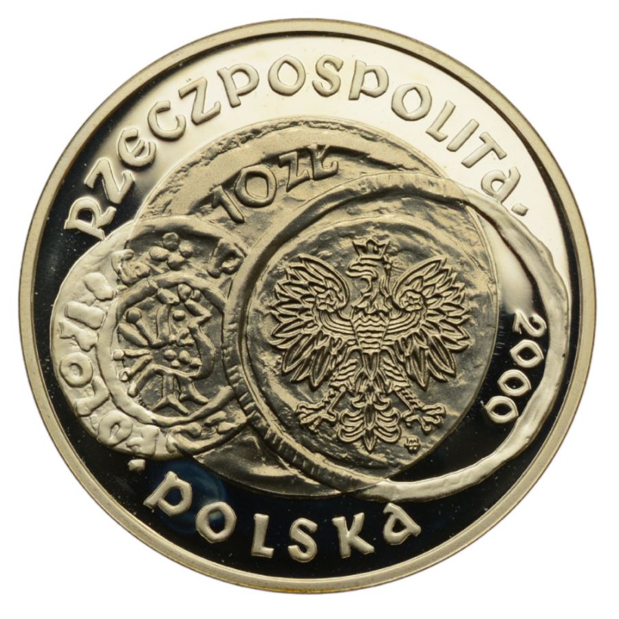 10 zlotych - 1000 lat Zjazdu w Gnieznie