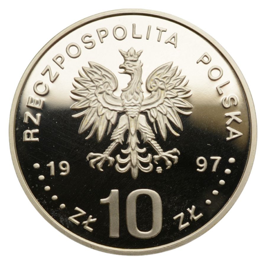 10 zlotych - 1000-lecie smierci Swietego Wojciecha