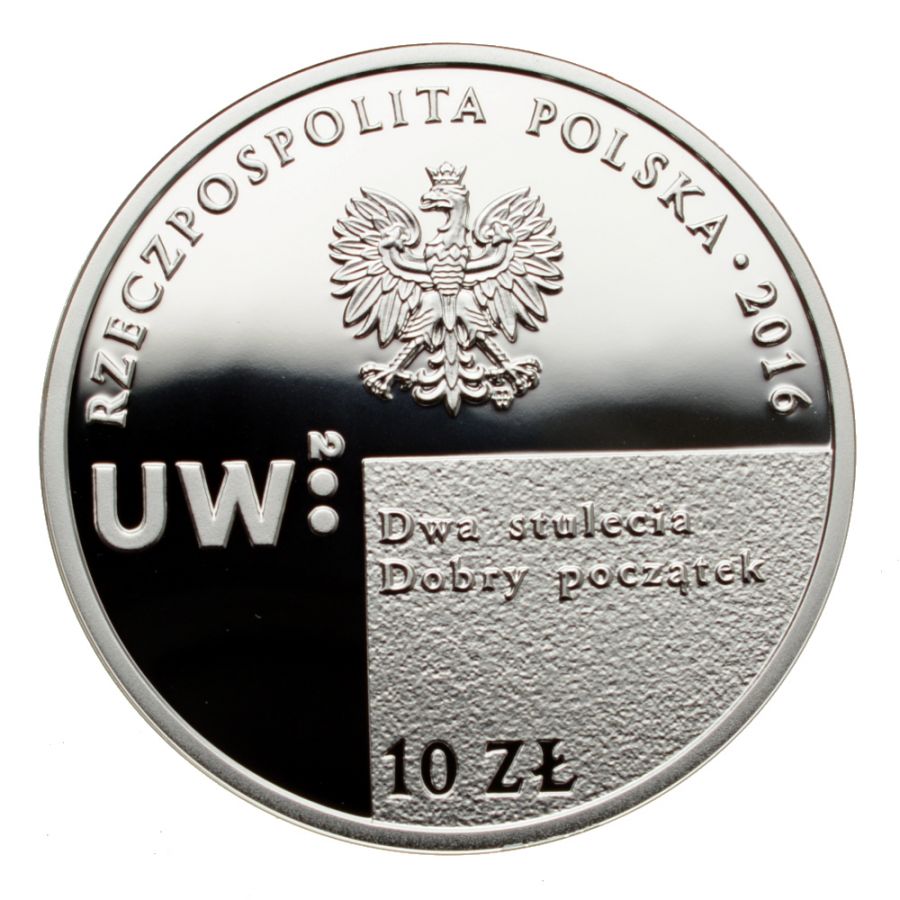 10 zlotych - 200. rocznica powstania Uniwersytetu Warszawskiego