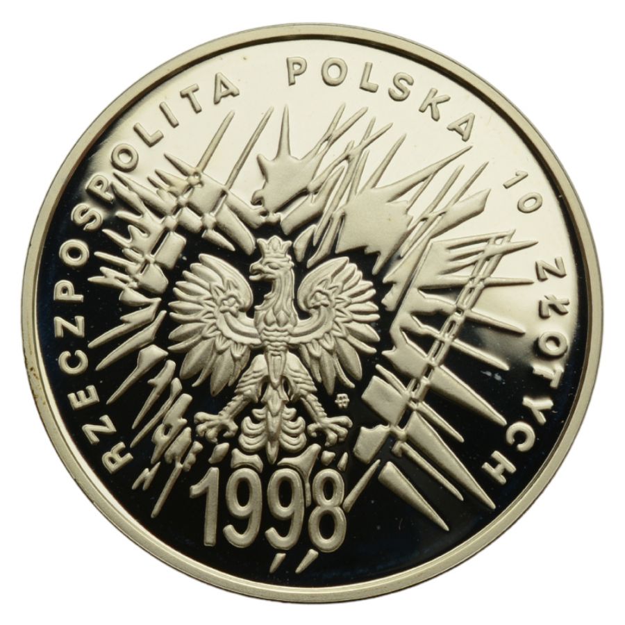 10 zlotych - 80. rocznica odzyskania niepodleglosci