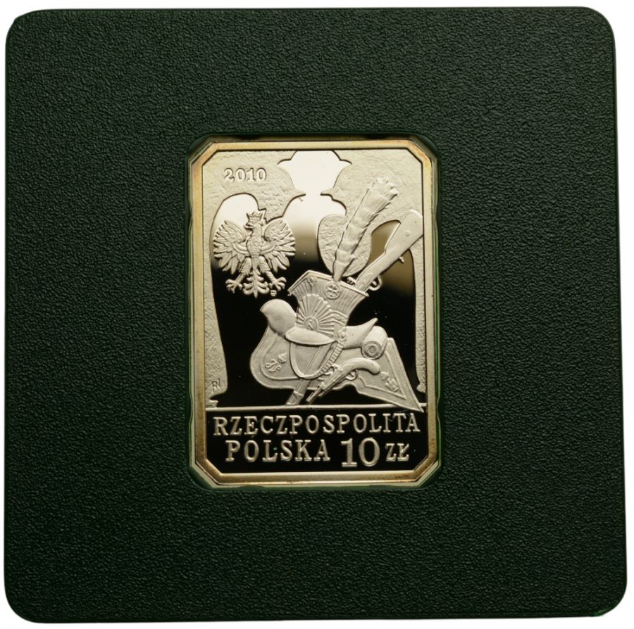 10 zlotych - Historia jazdy poskiej - Szwolezer Gwardii Cesarza Napoleona I