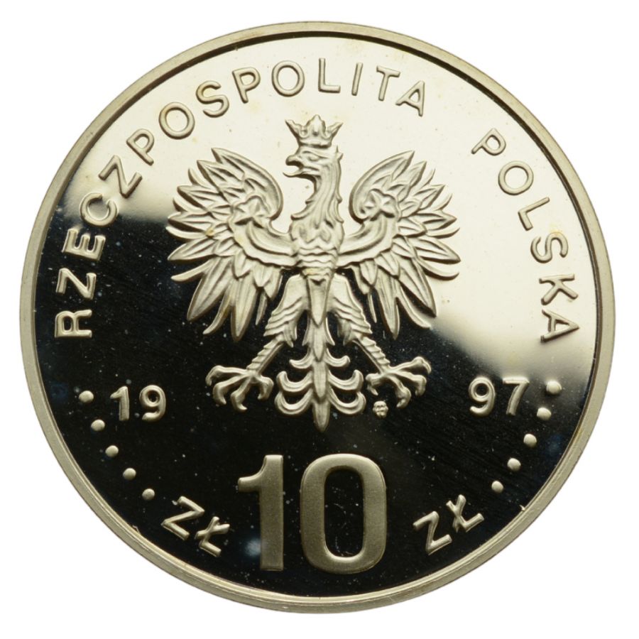 10 zlotych - Stefan Batory (popiersie)