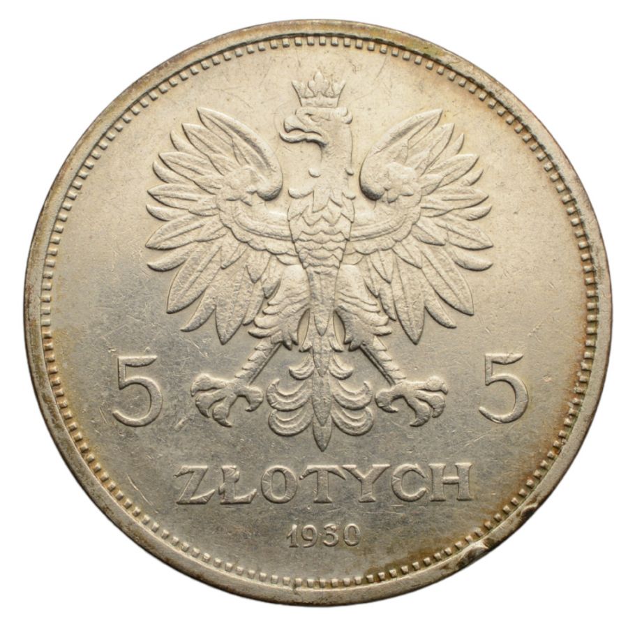 5 zlotych 1930 r. - Sztandar (K84)