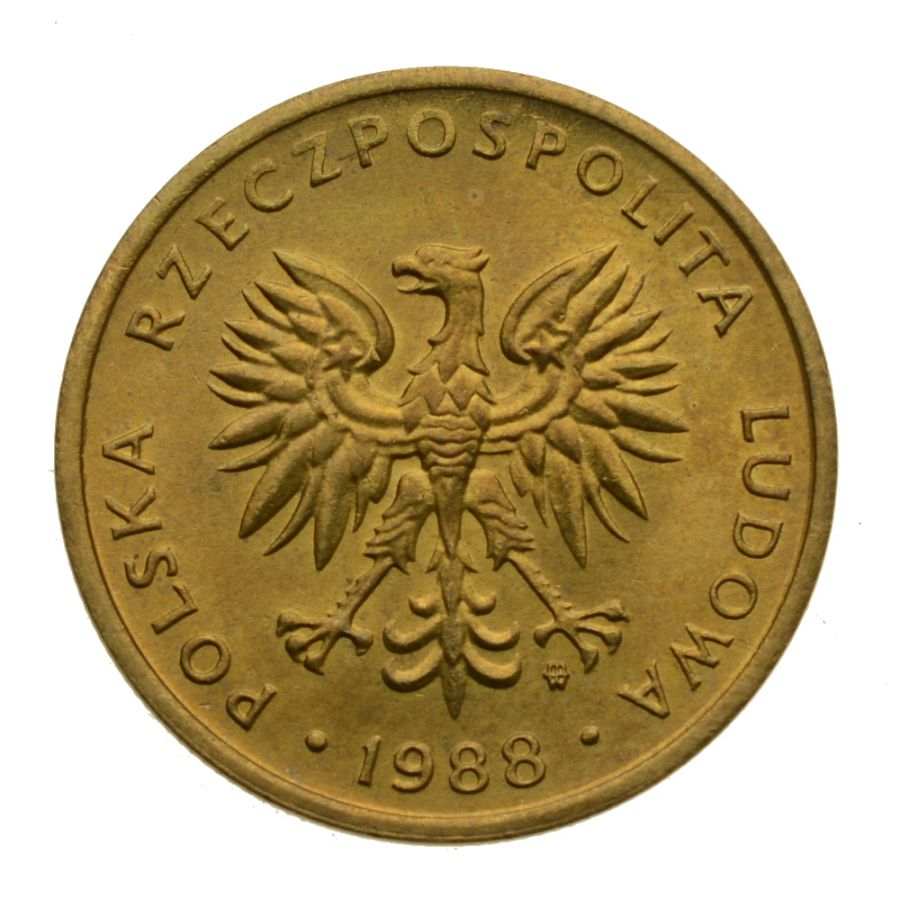 5 zlotych 1988 r. (M119)