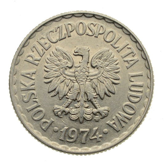 1 zloty 1974 r. (M052)
