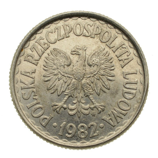 1 zloty 1982 r. (M061)