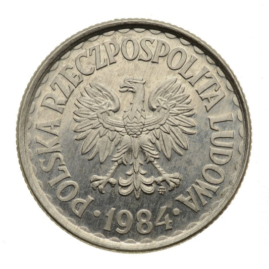 1 zloty 1984 r. (M466)