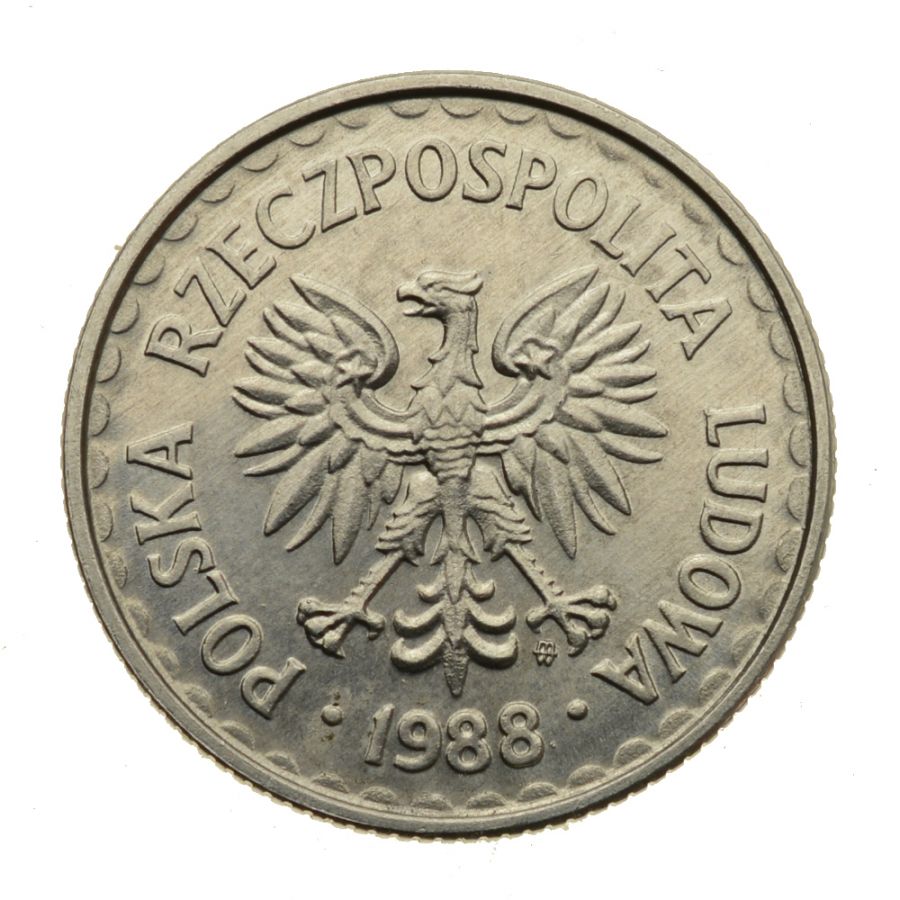 1 zloty 1988 r. (M275)
