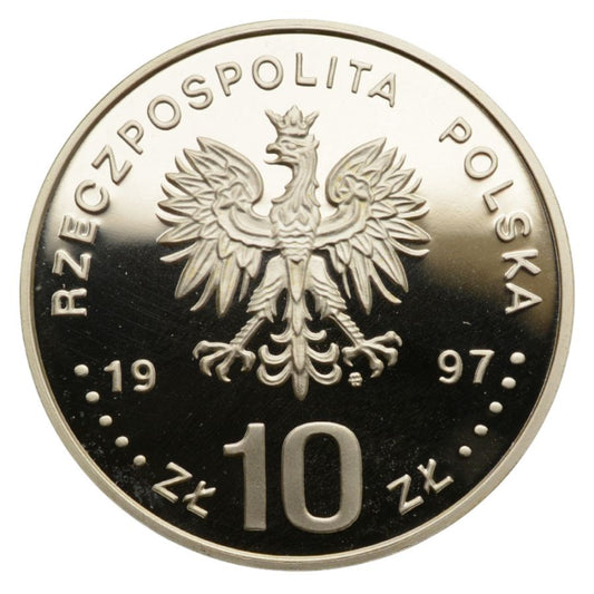 10 zlotych - 1000-lecie smierci Swietego Wojciecha