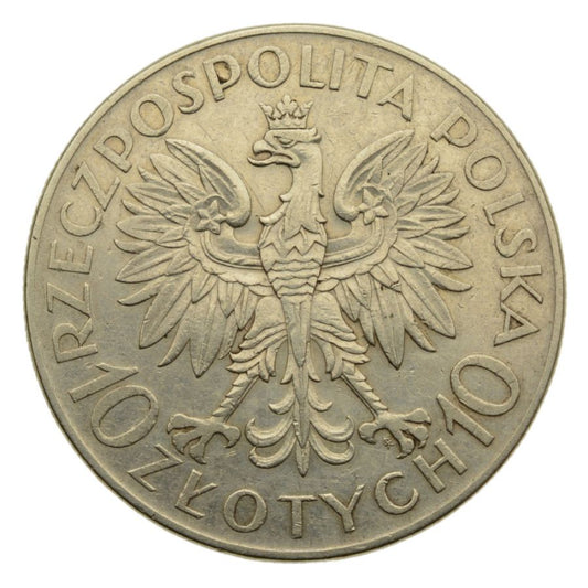 10 zlotych 1933 r. - Jan III Sobieski (K51)