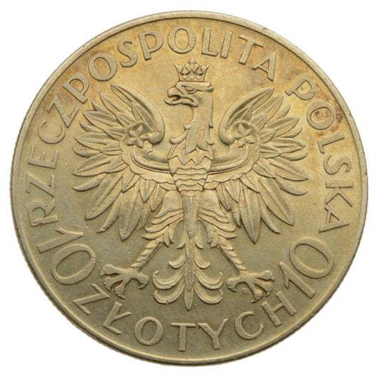 10 zlotych 1933 r. - Jan III Sobieski (K85)