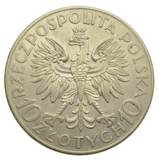 10 zlotych 1933 r. - Romuald Traugutta (K22)