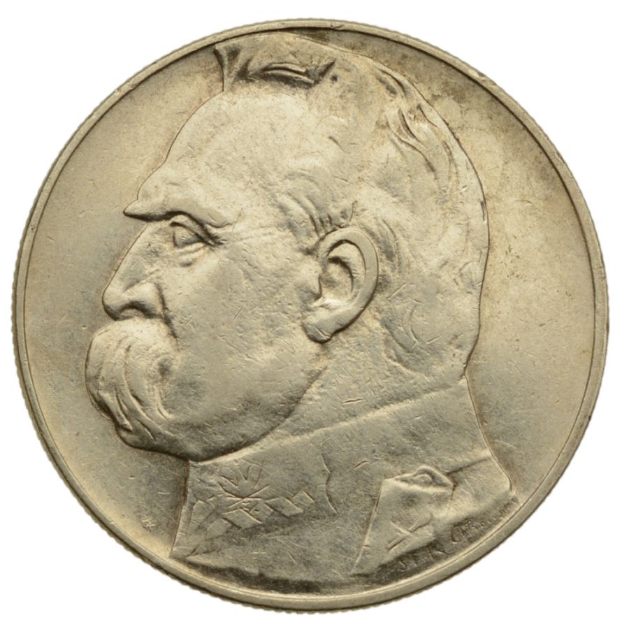 10 zlotych 1934 r. - Jуzef Pilsudski (K81)