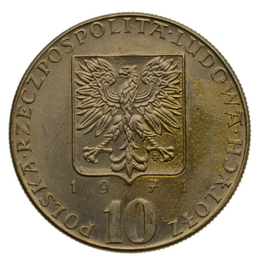 10 zlotych 1971 r. - FAO (M642)