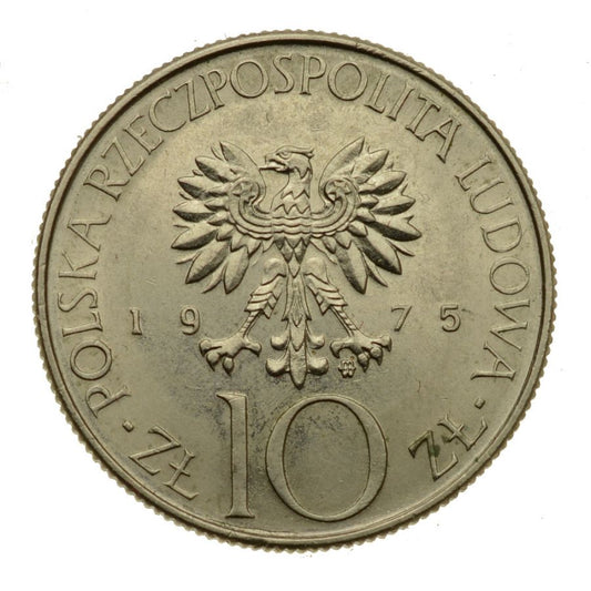 10 zlotych 1975 r. - Adam Mickiewicz (M690)
