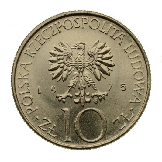 10 zlotych 1975 r. - Adam Mickiewicz (M815)