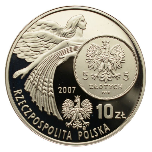 10 zlotych - Dzieje zlotego 2007 (NIKE)