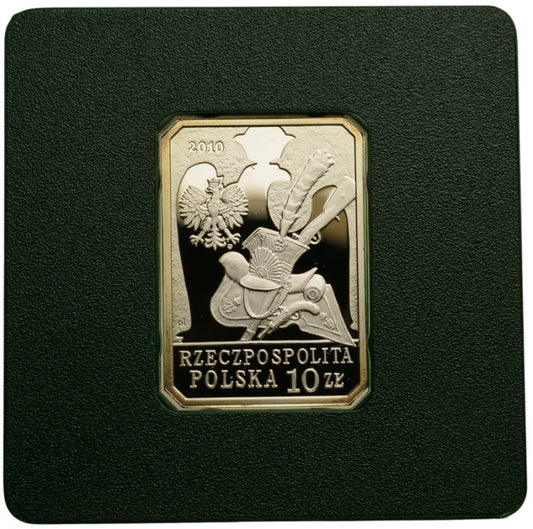 10 zlotych - Historia jazdy poskiej - Szwolezer Gwardii Cesarza Napoleona I