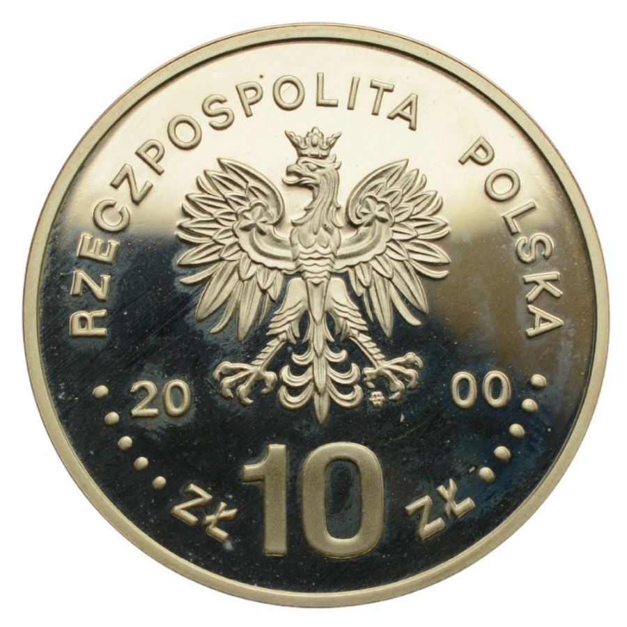 10 zlotych - Jan Kazimierz (pуlpostac)