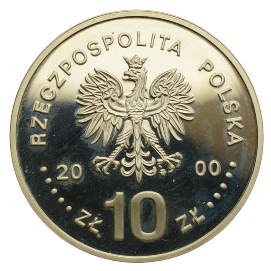 10 zlotych - Jan Kazimierz (pуlpostac)