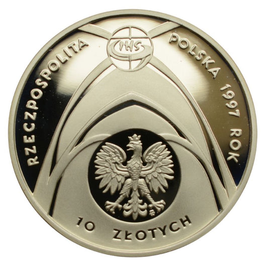 10 zlotych - Jan Pawel II - Kongres Eucharystyczny
