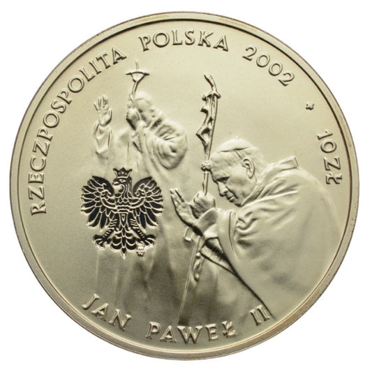 10 zlotych - Jan Pawel II - Pontifex Maximus