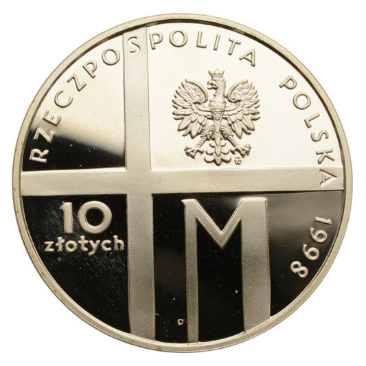 10 zlotych - Jan Pawel II - XX-lecie pontyfikatu