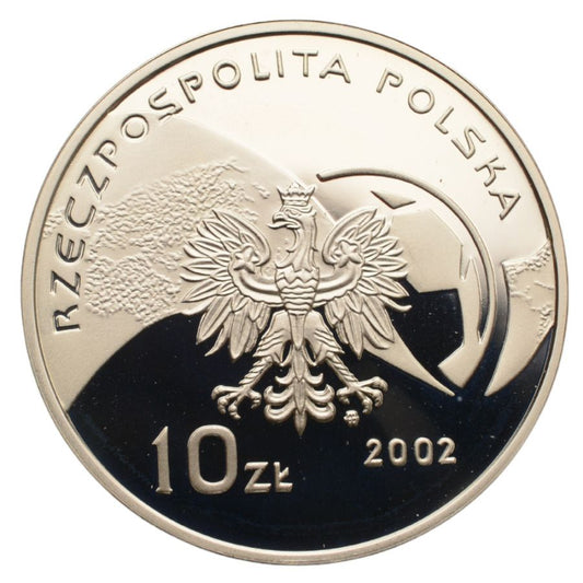 10 zlotych - Mistrzostwa Swiata w Pilce Noznej - Korea/Japonia 2002