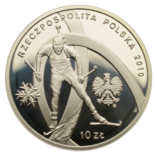 10 zlotych - Polska reprezentacja olimpijska - Vancouver 2010