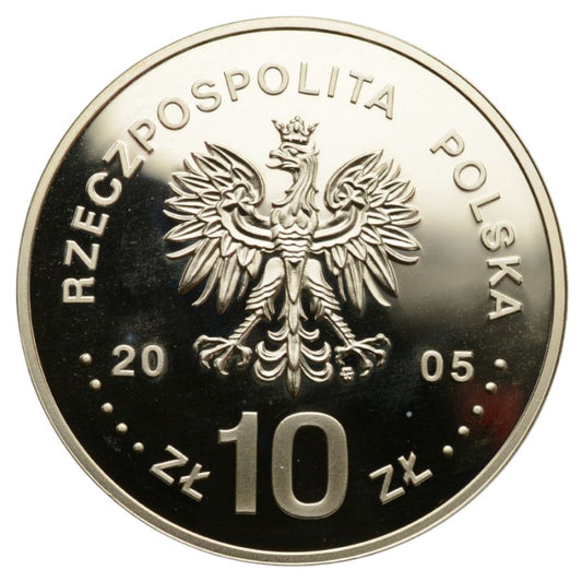 10 zlotych - Stanislaw August Poniatowski (popiersie)
