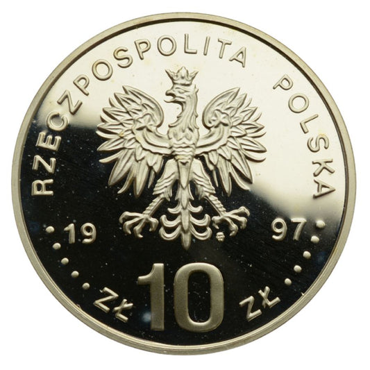 10 zlotych - Stefan Batory (popiersie)