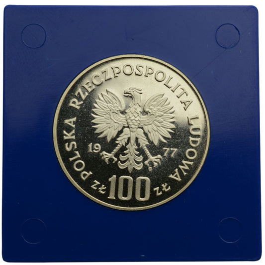 100 zlotych - Ochrona srodowiska - Zubr