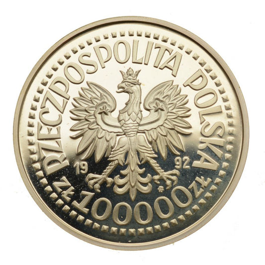 100000 zlotych - Wojciech Korfanty