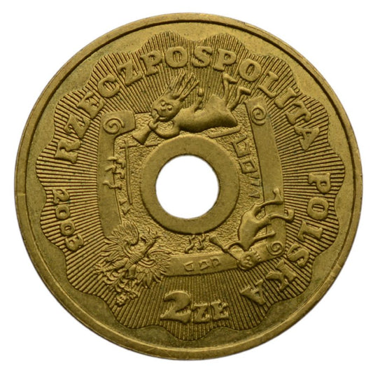 2 zlote - 10 lat Wielkiej Orkiestry Swiatecznej Pomocy