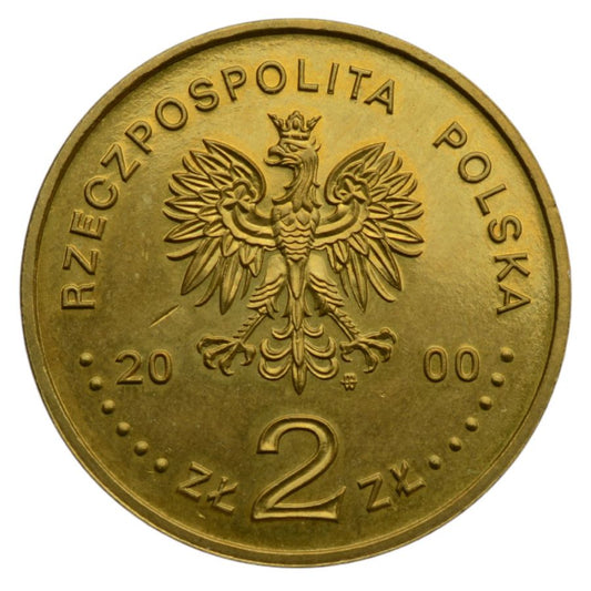 2 zlote - 1000 lat Zjazdu w Gnieznie