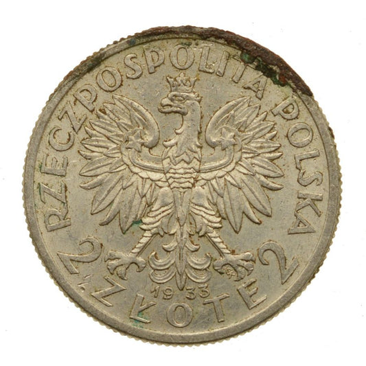 2 zlote 1933 r. - Glowa Kobiety (4)