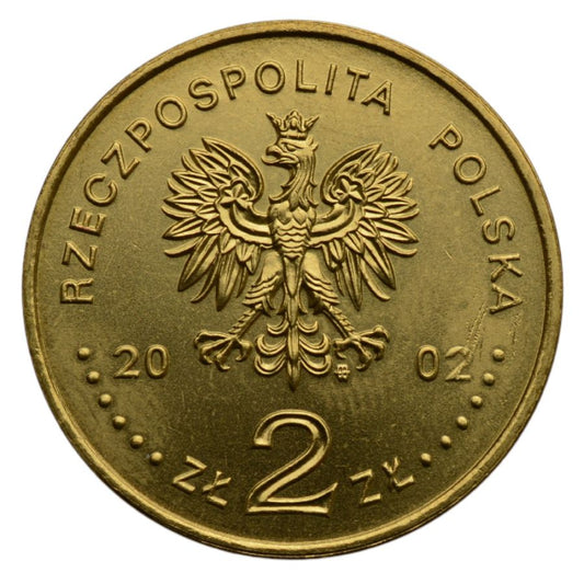 2 zlotych - Mistrzostwa Swiata w Pilce Noznej - Korea/Japonia 2002