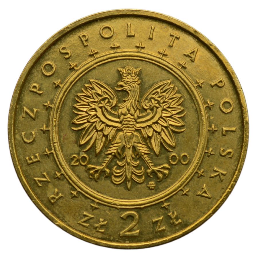 2 zlote - Palac w Wilanowie