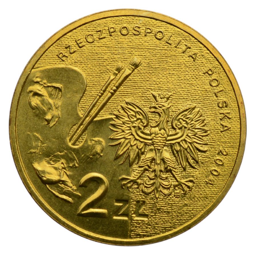 2 zlote - Polscy malarze XIX/XX wieku - Stanislaw Wyspianski