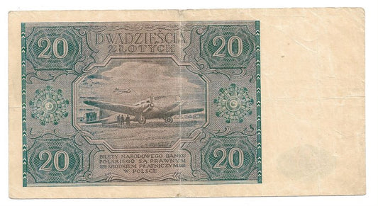 20 zlotych 1946 r. - Serie A (B070)