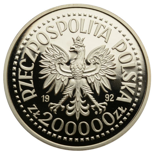 200000 zlotych - 500-lecie odkrycia Ameryki