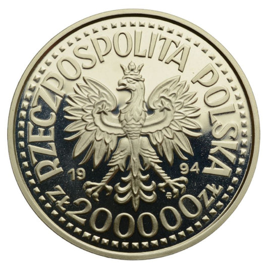 200000 zlotych - 75 lat Zwiazek Inwalidуw Wojennych RP