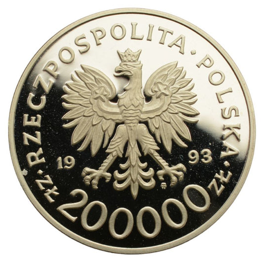 200000 zlotych - 750. rocznica nadania praw miejskich Szczecinowi