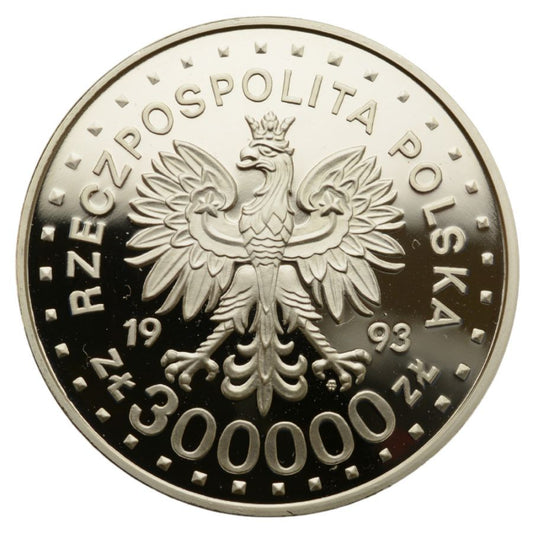 300000 zlotych - 50. rocznica Powstania w Getcie Warszawskim