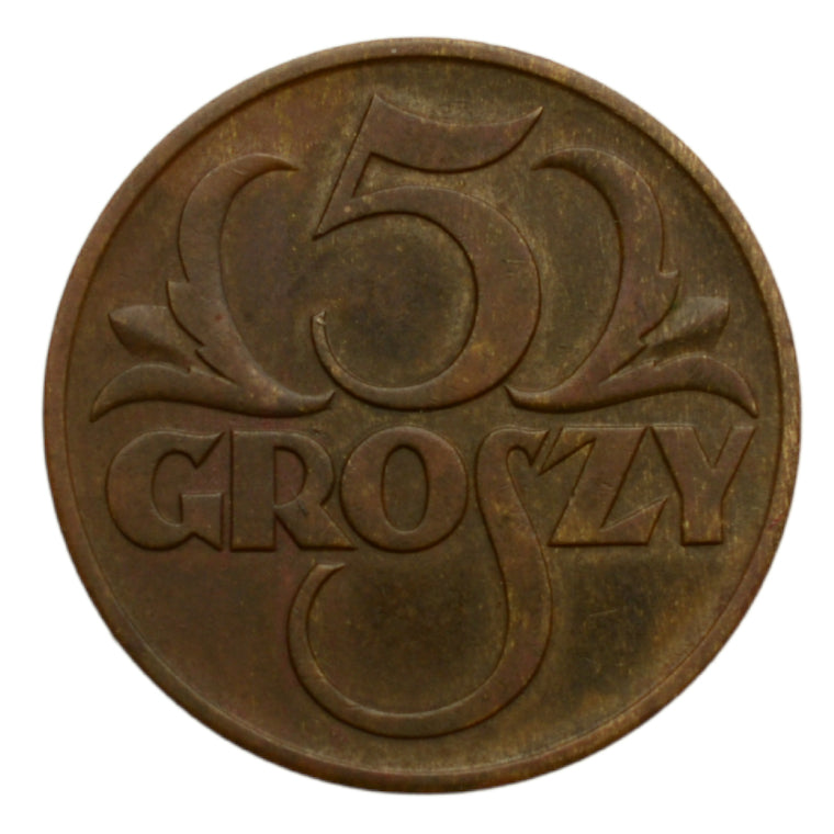 5 groszy 1938 r.