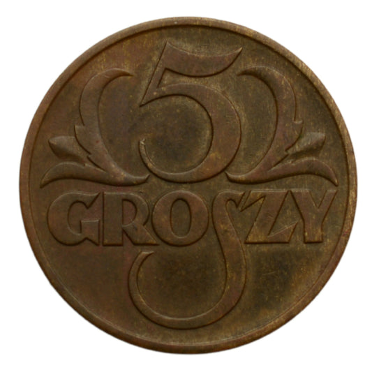 5 groszy 1938 r.