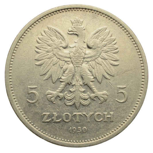5 zlotych 1930 r. - Sztandar (K25)