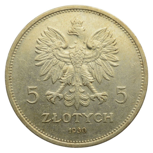 5 zlotych 1930 r. - Sztandar (K33)