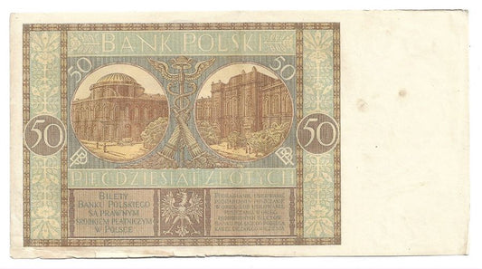 50 zlotych 1925 r. - seria AT (K46)
