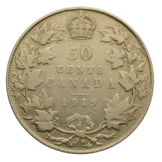 Kanada - 50 centуw 1919 r. -Jerzego W